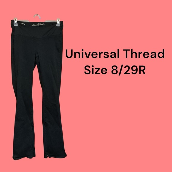 NWOT UNIVERSAL THREAD MATERNITY STARTER PANTS SIZE 8/29R NEVER WORN - Picture 1 of 4